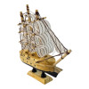 Model of a sailboat on a stand "Wind of Freedom" (14x12.5x3.3 cm)