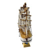 Model of a sailboat on a stand "Blue Breeze" (14x12.5x3.3 cm)