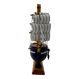 Модель вітрильника на підставці "Морський Бриг Мрії" (14,5 х14, 5х3, 6 см)