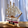Модель вітрильника на підставці "Морський Бриг Мрії" (14х14х3, 3 см)