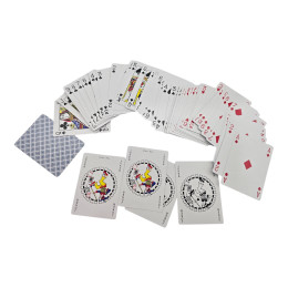 Карти гральні синя сорочка "Jeux De Cartes RAMI"