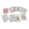 Playing cards red back "Jeux De Cartes RAMI"