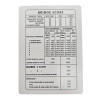 Playing cards red back "Jeux De Cartes RAMI"