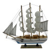 Model of a sailboat on a stand (31x31.5x5.5 cm)