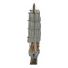 Model of a sailboat on a stand (31x31.5x5.5 cm)