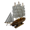 Model of a sailboat on a stand (31x31.5x5.5 cm)