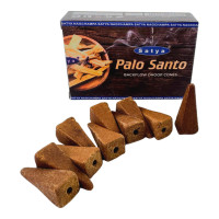 Palo Santo Backflow Dhoop Cone (Пало Санто) (Satya) 10 конусів в упаковці