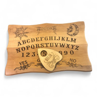 Спіритична дошка OUIJA "Ексклюзивна" світла, англійською мовою (46×29×1,8см),різна,масив д
