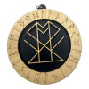 Runic stave "Vikonannya Bazhan" (d-90mm), wood.