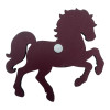 Magnet "Eastern horse for luck" (90*70*4mm), hand painted.