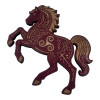 Magnet "Rune horse for good luck" (90*70*4mm).