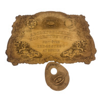 Спиритическая доска OUIJA "Античная" на французском языке (49,5х29х0,8 см)