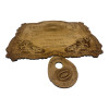 OUIJA Spirit Board "Antique" in German (49.5x29x0.8 cm)