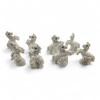 Festive Horses (set of porcelain figurines, 8 pcs)