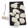 Zippo-style lighter consumables: cotton filler, wick, and felt pad
