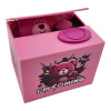 Interactive battery-operated piggy bank "Teddy Bear" (12 x 10 x 9 cm)