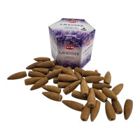 Lavender Backflow (Lavender) (Hem) 40 cones