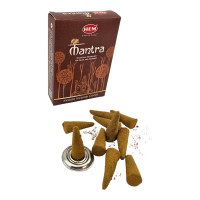 Mantra Masala Big Cone, 10 masala cones with stand