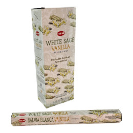 White Sage Vanilla (Біла Шавлія та Ваніль)(Hem) шестигранник