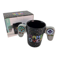 Ceramic cup "GAME OVER" (400 ml.)