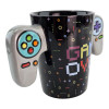 Ceramic cup "GAME OVER" (400 ml.)