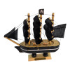 Модель вітрильника на підставці "Піратський корабель" (13.5×13.3×3.2 см)
