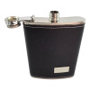 Stainless steel flask (220 ml.) (13.5 x 9.5 x 2.5 cm)