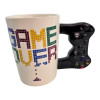 Ceramic cup "GAME OVER" (380 ml.)