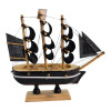 Модель парусника на подставке "Пиратский корабль" (11.5 × 11.2 × 3 см)