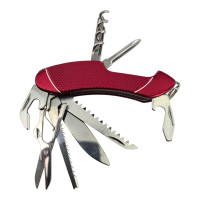 Folding knife with a set of tools (11 in 1) (7.5 × 1.6 × 1.8 cm)