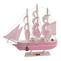 Model of the sailboat "Pink Sails" (21.5 x 24 x 4.5 cm)