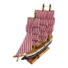 Модель вітрильника "Вітрила в смужку (21,5х24х4,5 см)