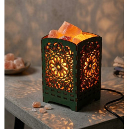 Соляная лампа из гималайской соли "Мандала света" (21х10,8х10,8 cм)