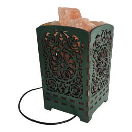 Соляная лампа из гималайской соли "Мандала света" (21х10,8х10,8 cм)