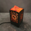 Himalayan Salt Lamp "Mandala of Light" (21x10.8x10.8 cm)