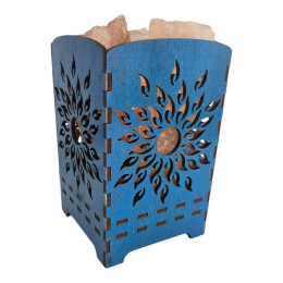 Соляная лампа из гималайской соли "Сияние солнца" (21х10,8х10,8 cм)