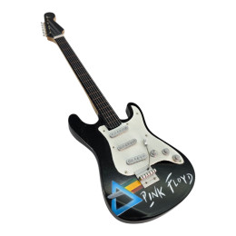 Pink Floyd Guitar Miniature Wood (24 x 8 x 1.5 cm)