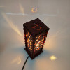 Himalayan Salt Lamp "Solar Leaves" (27x10.8x10.8 cm)