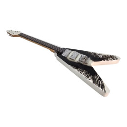 Гітара "Gibson Flying V" мініатюра дерево (24×8×1,5 см)