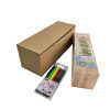 Board game "Jenga 4 in 1: Tower, in English, children's dominoes" (60 blocks) (28.5 x 7 x 7 cm)