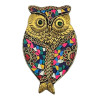 Brass Incense Stick Stand "Owl" (13x8 cm)