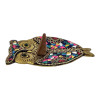 Brass Incense Stick Stand "Owl" (13x8 cm)