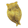 Brass Incense Stick Stand "Owl" (13x8 cm)