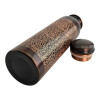 Copper water bottle with screw cap, 980 ml (27.5 x 7.5 x 7.5 cm)