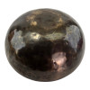 Black singing bowl "Om Mani Padme Hum" (25x11 cm) (Nepal)