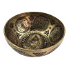 Singing bowl "Mahakala" Nepal (d - 22.5, h - 10 cm)