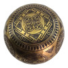 Singing bowl "Mahakala" Nepal (d - 22.5, h - 10 cm)