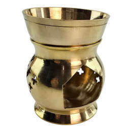 Аромалампа латунная (8,5х6,7х6,7 см)