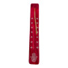Red wooden incense stand "Hamsa" (25.5 x 3.7 x 0.5 cm)