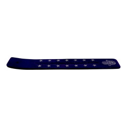 Purple Wooden Hamsa Incense Stand (25.5 x 3.7 x 0.5 cm)